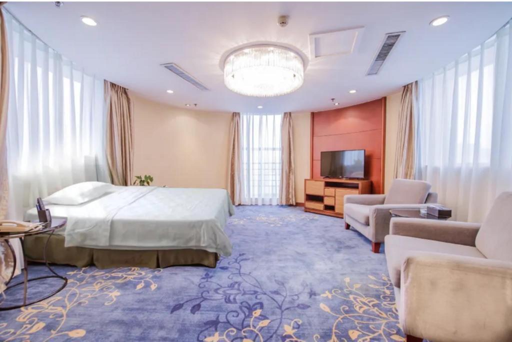 Linyi Blue Horizon Intenational Hotel Экстерьер фото