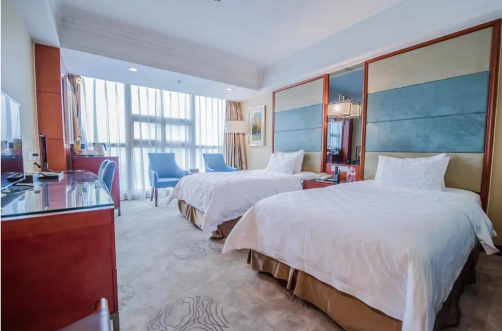 Linyi Blue Horizon Intenational Hotel Экстерьер фото